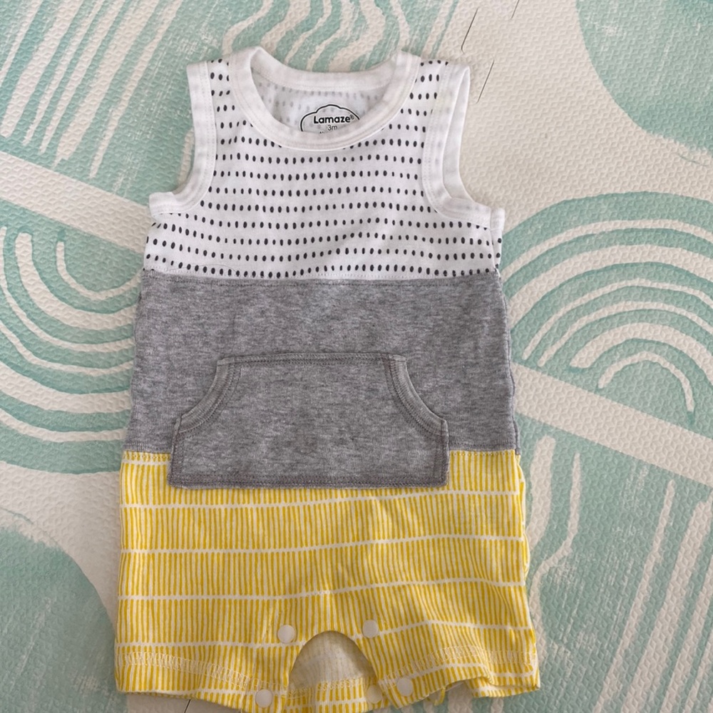 Lamaze 3 month shorty romper